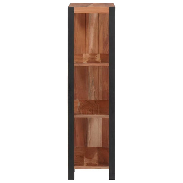 Bücherregal Braun Akazie Massivholz 110 cm