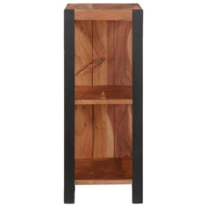 Bücherregal Braun Akazie Massivholz 75cm