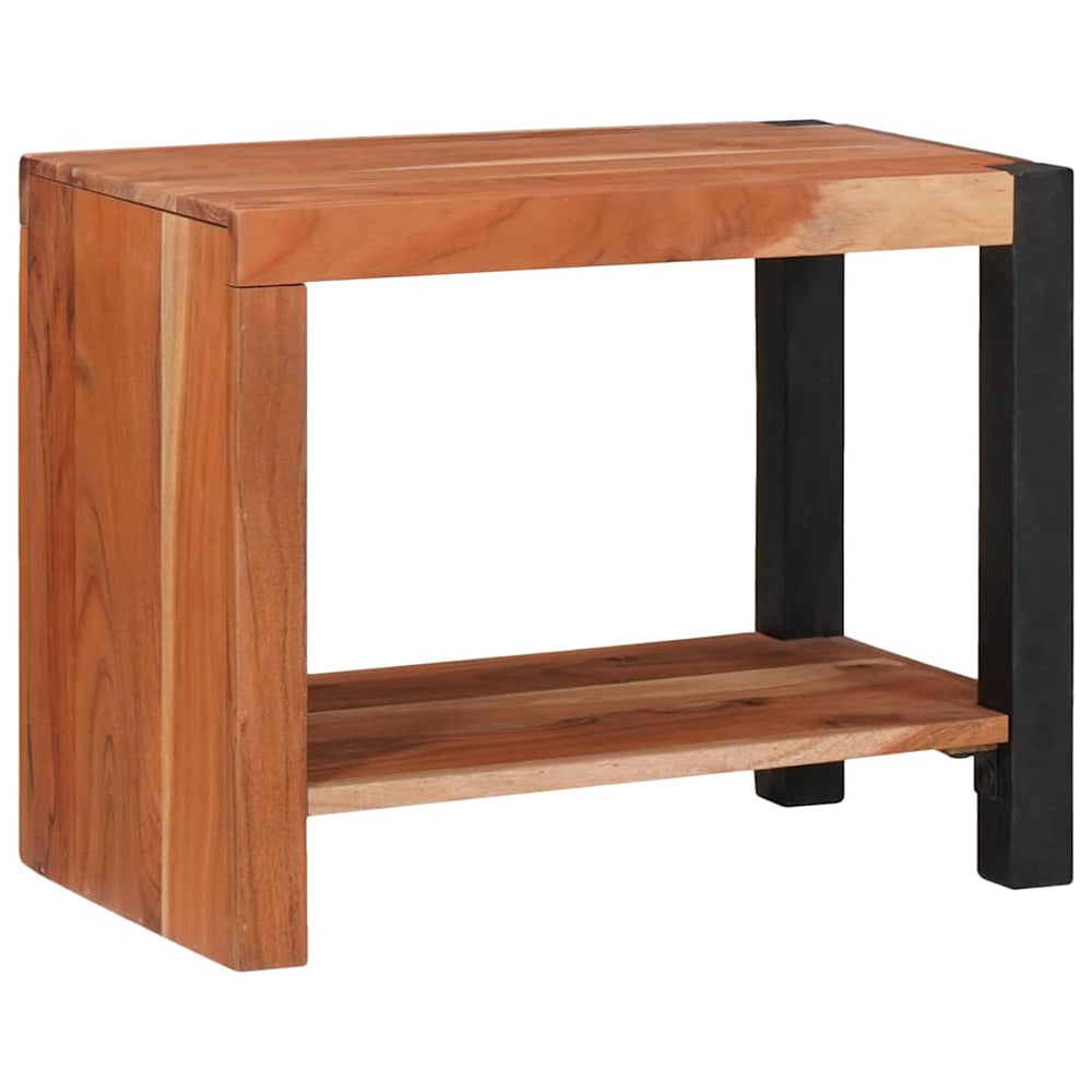Bücherregal Akazie Massivholz 50x40 cm