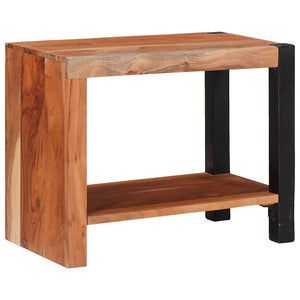 vidaXL Étagère à livres marron 50 x 30 x 40 cm Bois d'acacia massif