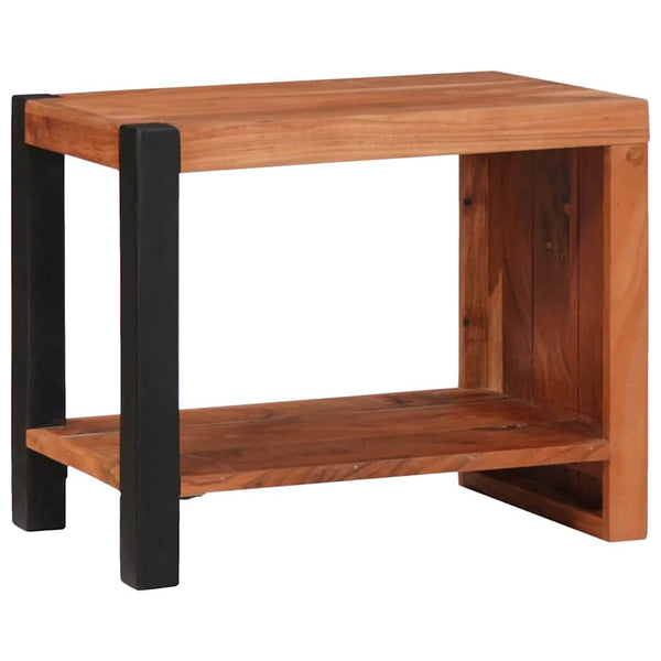 vidaXL Étagère à livres marron 50 x 30 x 40 cm Bois d'acacia massif
