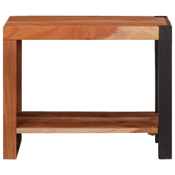 vidaXL Étagère à livres marron 50 x 30 x 40 cm Bois d'acacia massif