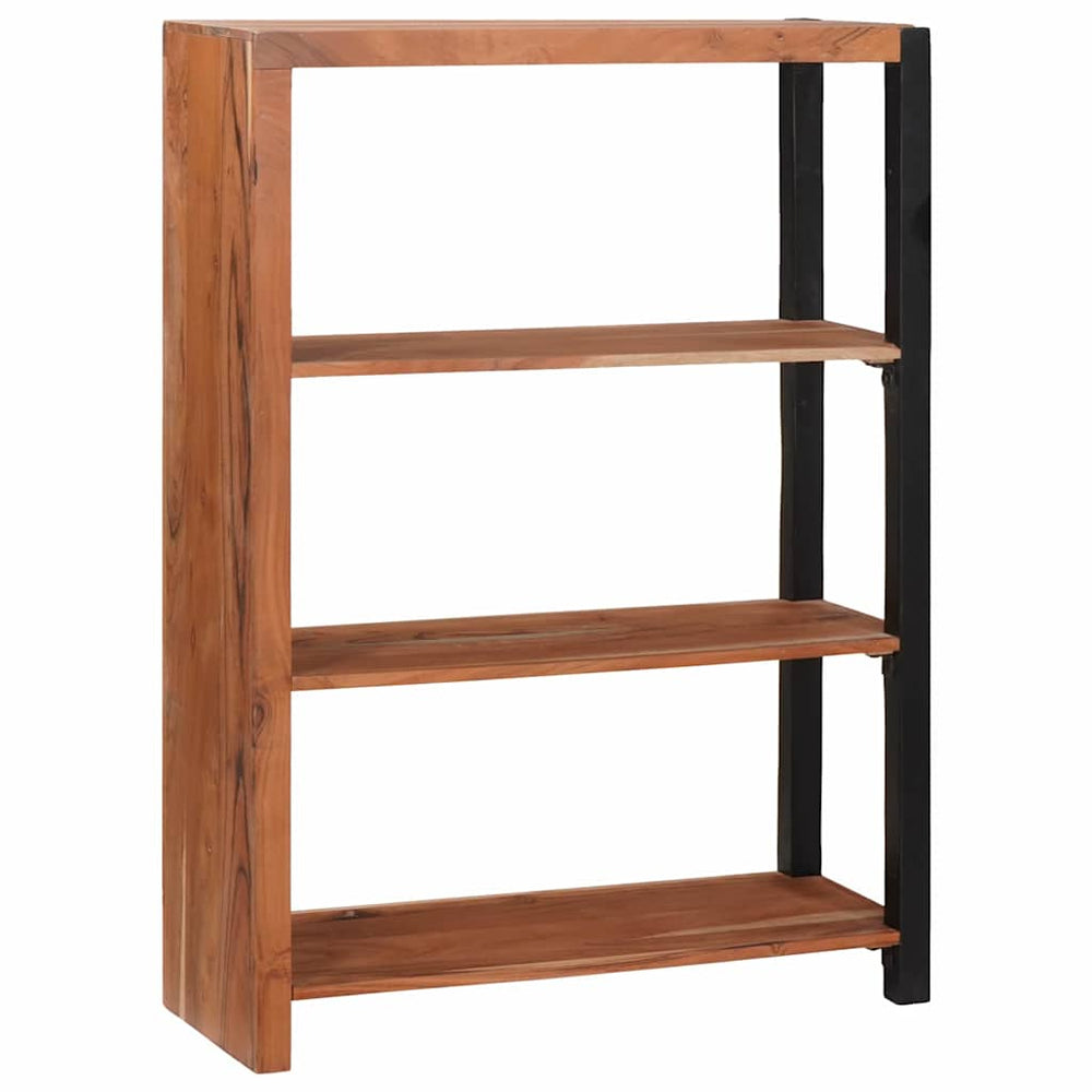 Bücherregal Akazie Massivholz Braun 110cm