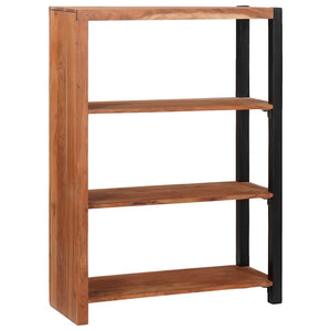 Bücherregal Akazie Massivholz Braun 110cm