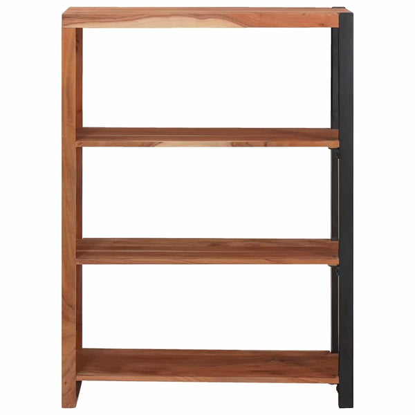 Bücherregal Akazie Massivholz Braun 110cm