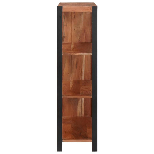 Bücherregal Akazie Massivholz Braun 110cm
