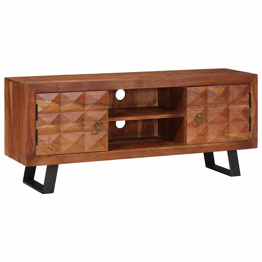 TV-Schrank Honigbraun Massivholz Akazie