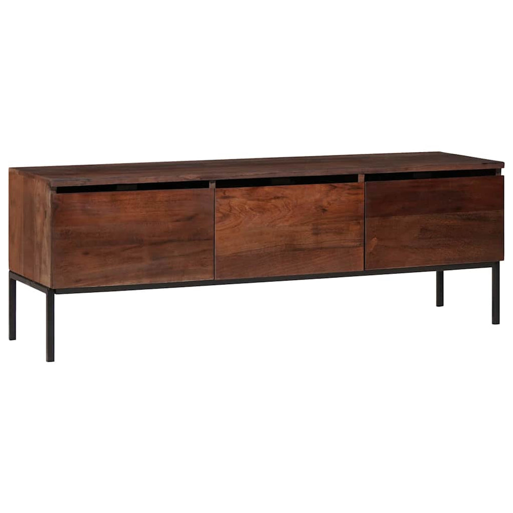 TV-Schrank Honigbraun Akazie Massivholz 110 cm