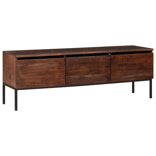 TV-Schrank Honigbraun Akazie Massivholz 110 cm