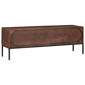 TV-Schrank Honigbraun Akazie Massivholz 110 cm