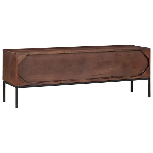 TV-Schrank Honigbraun Akazie Massivholz 110 cm