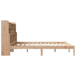 Massivholzbett Kiefer 180x200 mit Regal