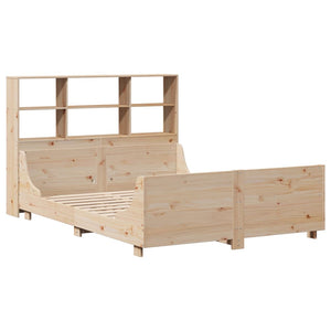 Massivholzbett 160x200 cm mit Regal