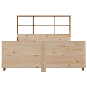 Massivholzbett 150x200 cm mit Regal
