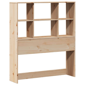 Massivholzbett 90x200 cm mit Regal