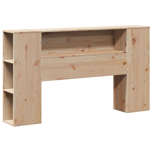 Massivholzbett 140x200 mit Regal