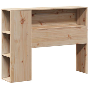 Massivholzbett mit Regal 90x190 cm