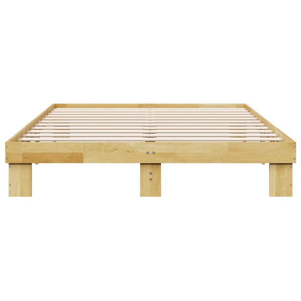 Eichenbettgestell 135x190 cm ohne Matratze