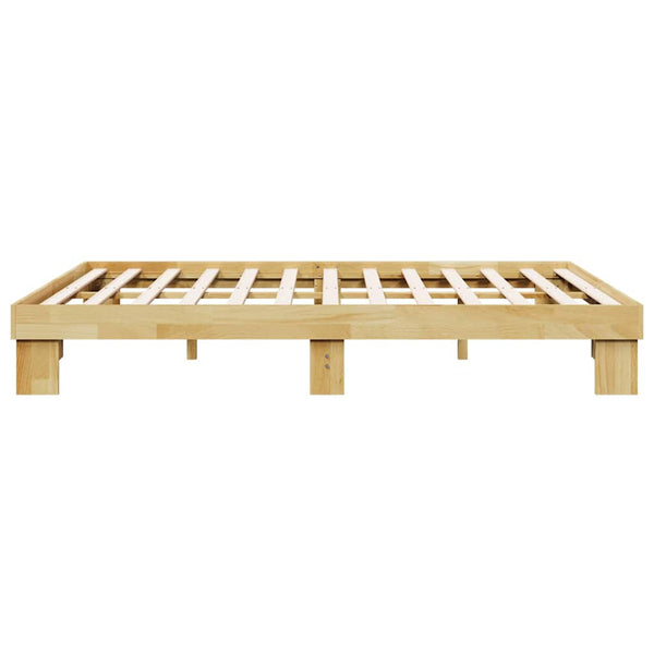 Eichenbettgestell 135x190 cm ohne Matratze