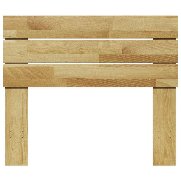 Kopfteil 100 cm Eiche Massivholz