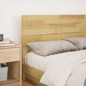 Kopfteil 120 cm Eiche Massivholz
