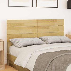 Kopfteil 120 cm Eiche Massivholz