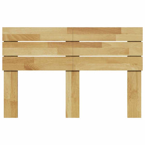 Kopfteil 120 cm Eiche Massivholz