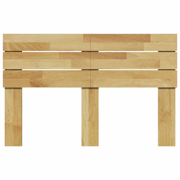 Kopfteil 120 cm Eiche Massivholz