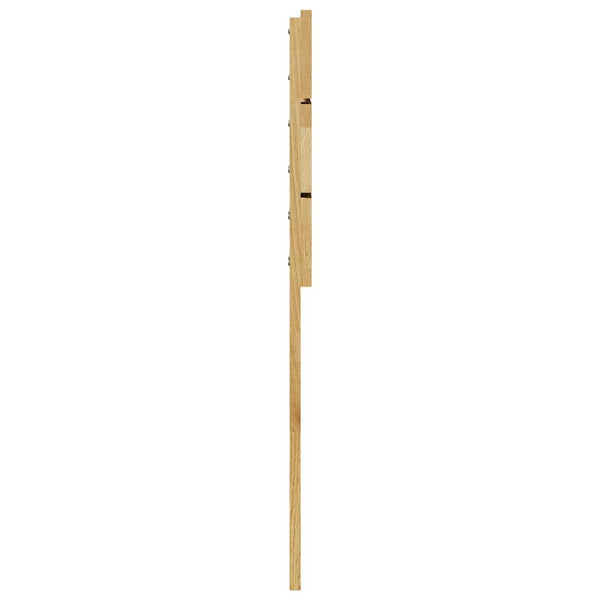 Kopfteil 120 cm Eiche Massivholz