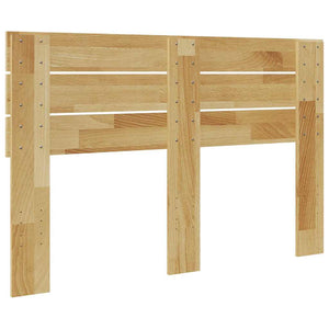 Kopfteil 120 cm Eiche Massivholz