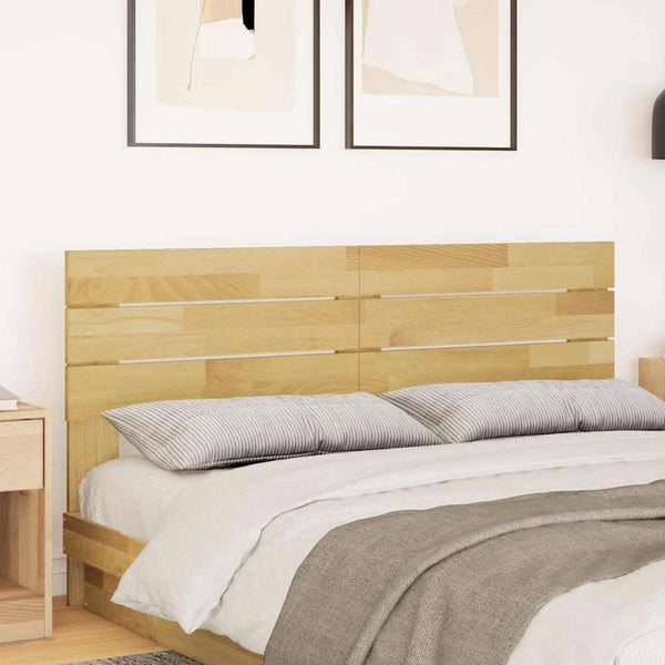 Kopfteil 135 cm Eiche Massivholz
