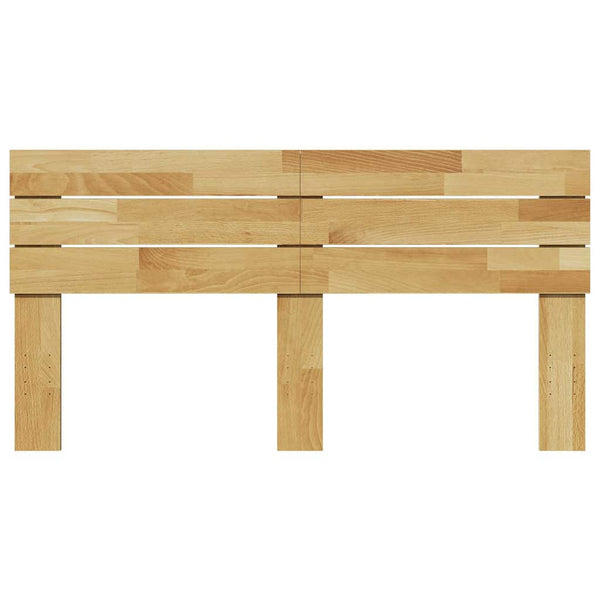 Kopfteil 135 cm Eiche Massivholz