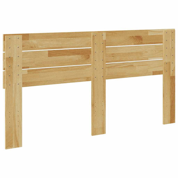 Kopfteil 135 cm Eiche Massivholz