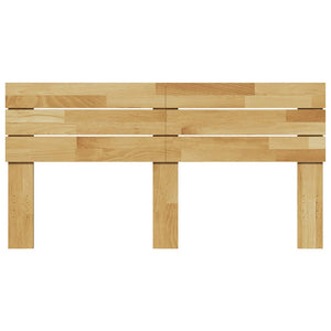 Kopfteil 140 cm Eiche Massivholz