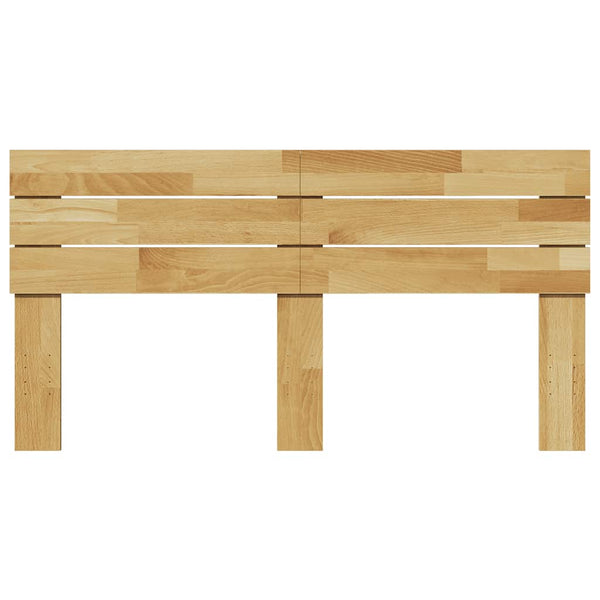 Kopfteil 140 cm Eiche Massivholz