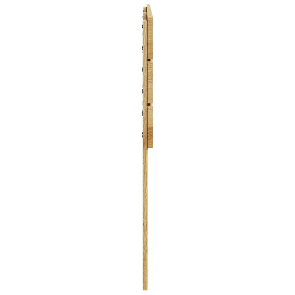 Kopfteil 180 cm Eiche Massivholz