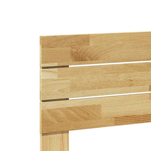 Kopfteil 180 cm Eiche Massivholz