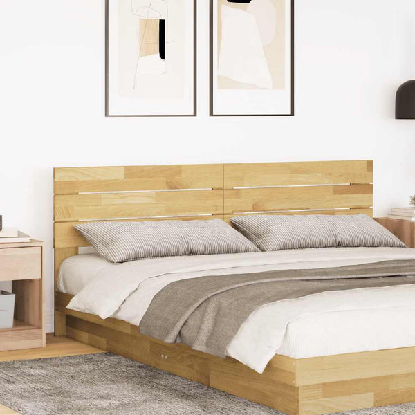 Kopfteil Eiche Massivholz 200 cm