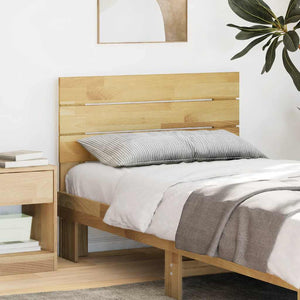 Kopfteil 80 cm Eiche Massivholz