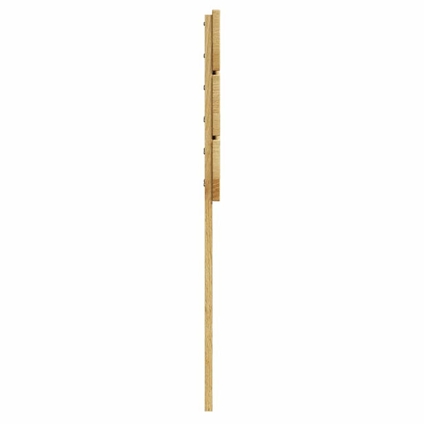 Kopfteil 80 cm Eiche Massivholz