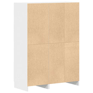 2-tlg Küchenschrank Set Weiß