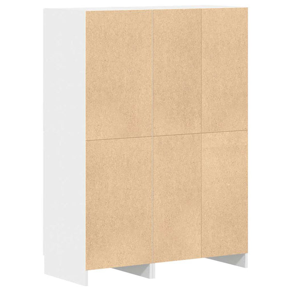 2-tlg Küchenschrank Set Weiß