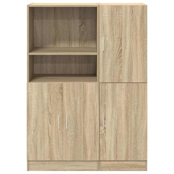 2-tlg. Küchenschrank-Set Sonoma Eiche