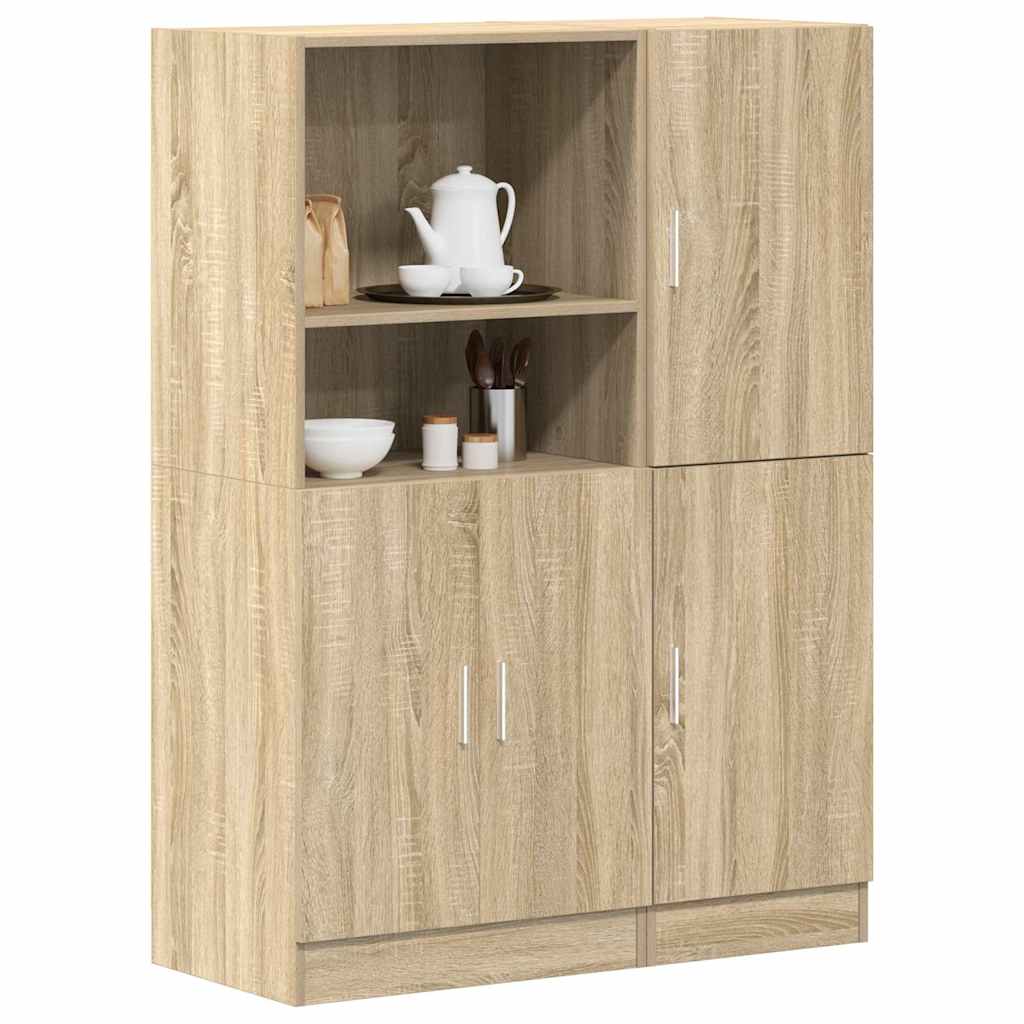 2-tlg. Küchenschrank-Set Sonoma Eiche