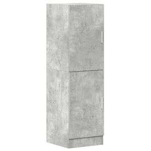 2-tlg. Küchenschrank-Set Betongrau