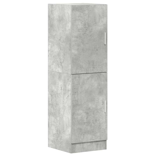 2-tlg. Küchenschrank-Set Betongrau