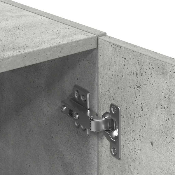 2-tlg. Küchenschrank-Set Betongrau