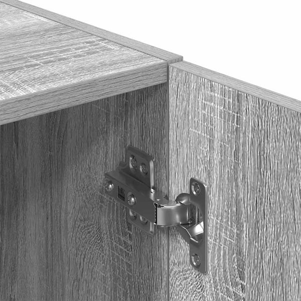 2-tlg Küchenschrank Set Grau Sonoma