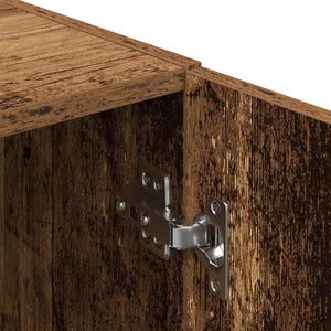 2-tlg. Küchenschrank-Set Altholz-Optik