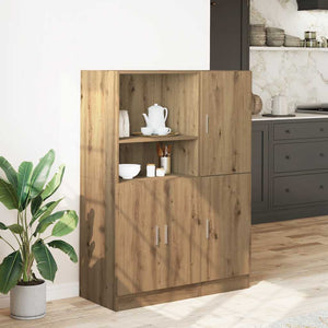 2-tlg Küchenschrank Set Artisan-Eiche